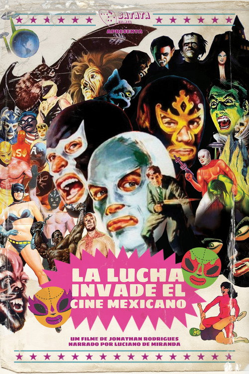 La Lucha Invade el Cine Mexicano Poster