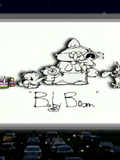 Nanna & Lil' Puss Puss in 'Baby Boom' Poster