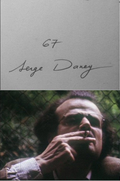 Cinématon N°67 Serge Daney Poster