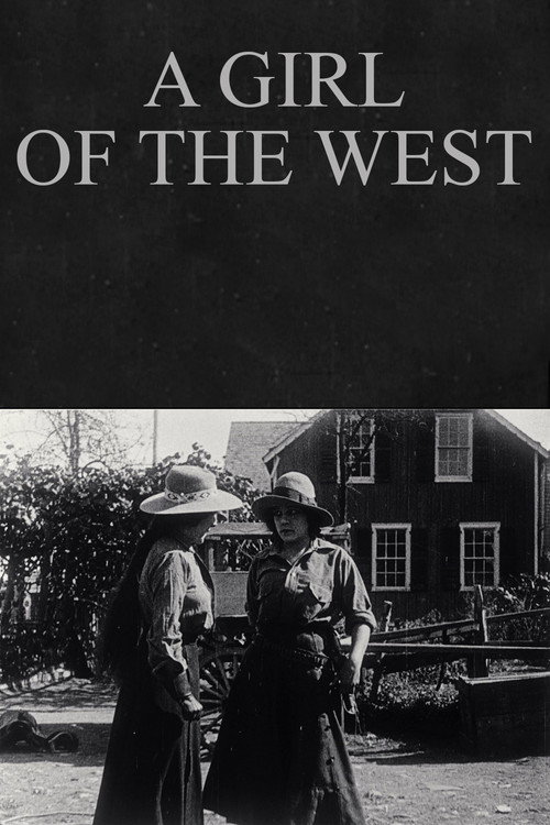 A Girl of the West Poster