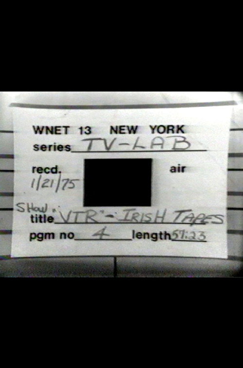 The Irish Tapes Poster