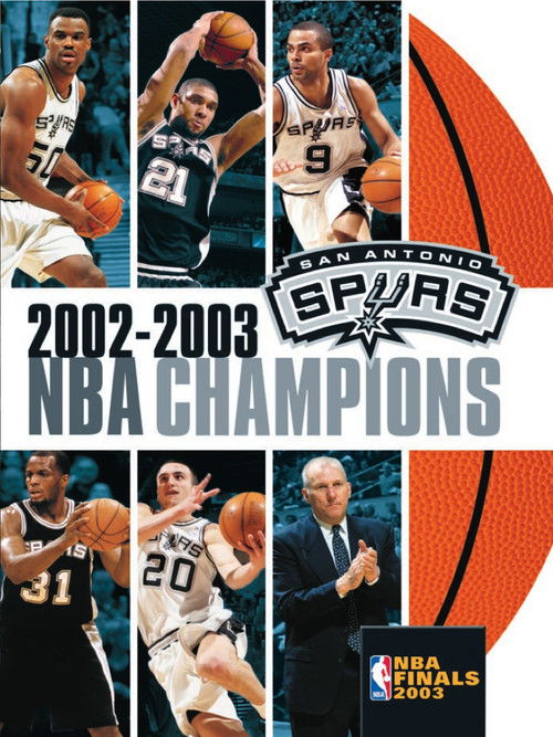 NBA Champions 2003: San Antonio Spurs Poster