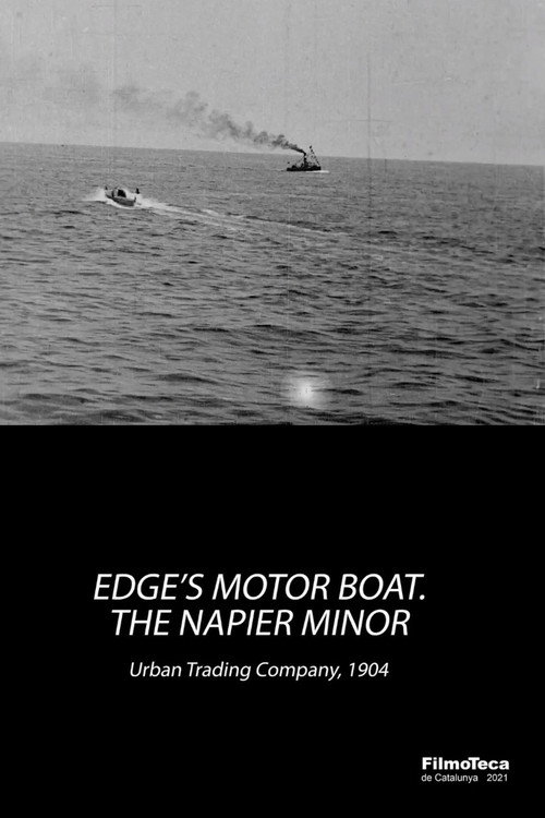 Edge's Motor Boat. The Napier Minor Poster