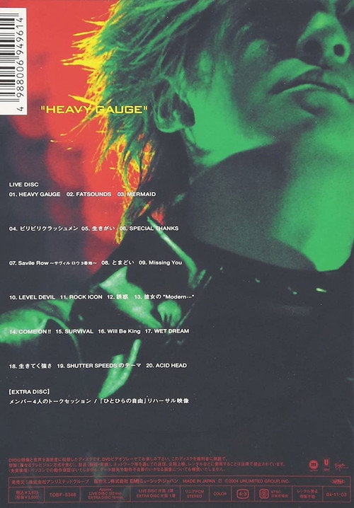 GLAY ARENA TOUR 2000 ”HEAVY GAUGE”in SAITAMA SURER ARENA Poster