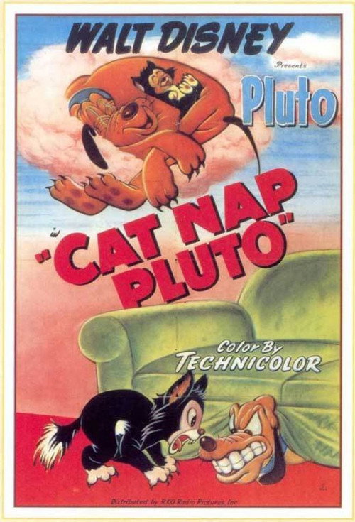 Cat Nap Pluto Poster