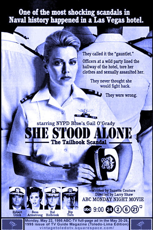 She Stood Alone: The Tailhook Scandal Poster