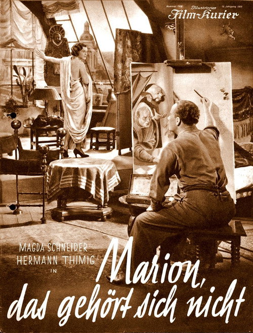 Marion, das gehört sich nicht Poster