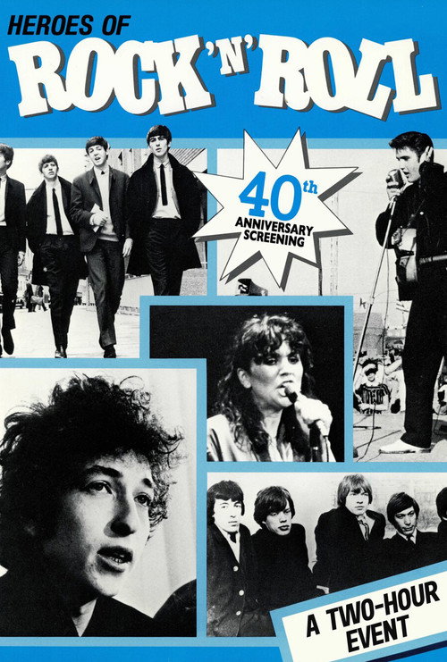 Heroes of Rock 'n' Roll Poster