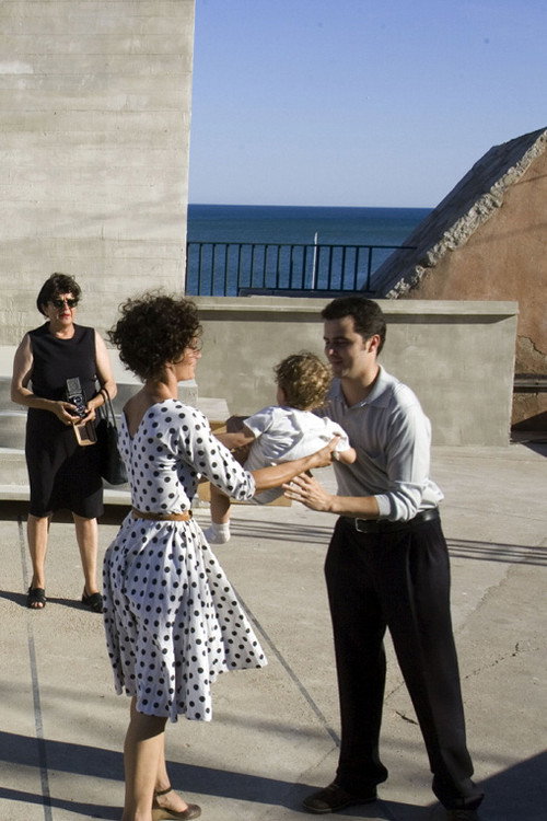 Les gens de la terrasse Poster