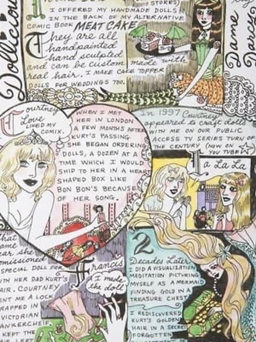 Doll Crafting with Dame Darcy & Courtney Love Poster