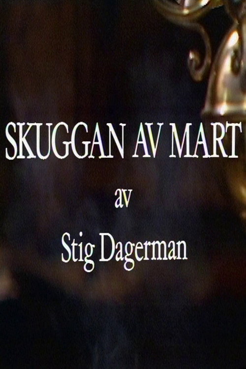 Skuggan av Mart Poster