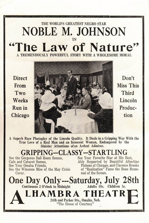 The Law of Nature Poster