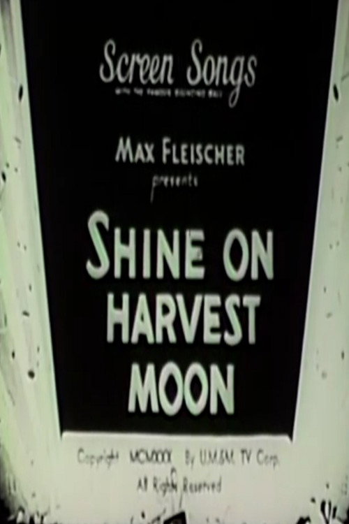 Shine on Harvest Moon Poster