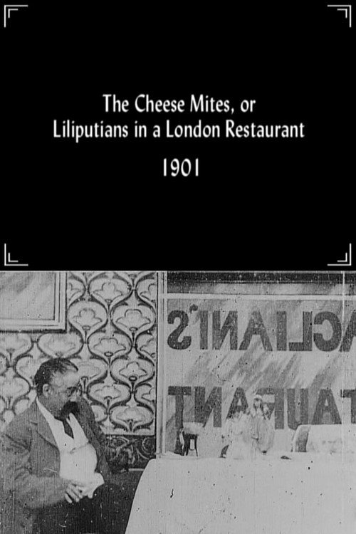 The Cheese Mites, or Lilliputians in a London Restaurant Poster