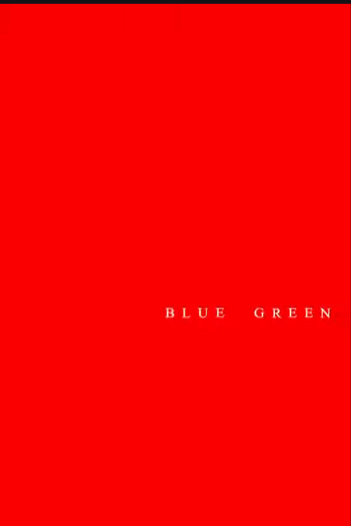 Blue Green Poster