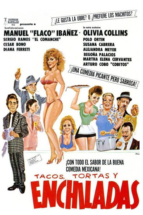 Tacos, tortas y enchiladas Poster