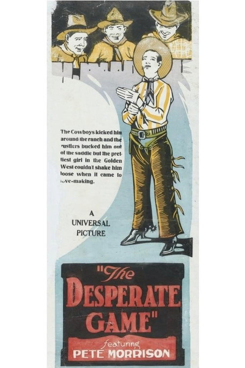 The Desperate Game Poster