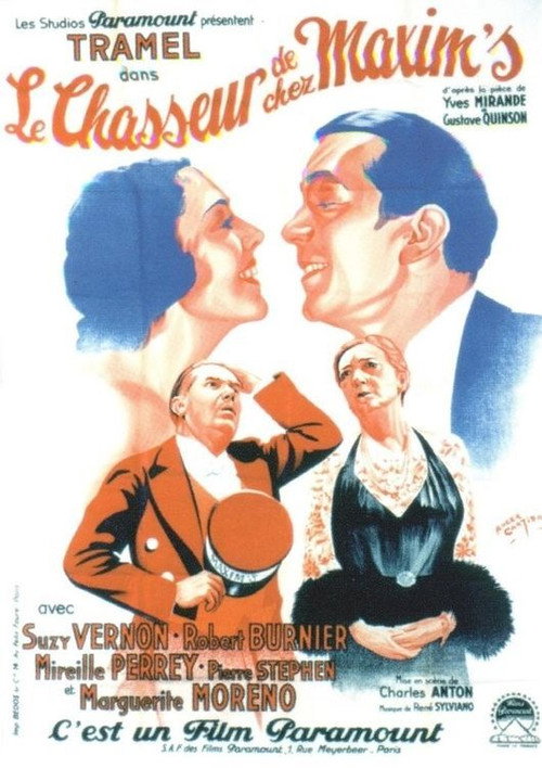 Le Chasseur de chez Maxim's Poster
