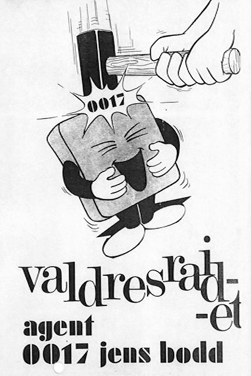 Agent 0017 Jens Bodd - Valdresraidet Poster