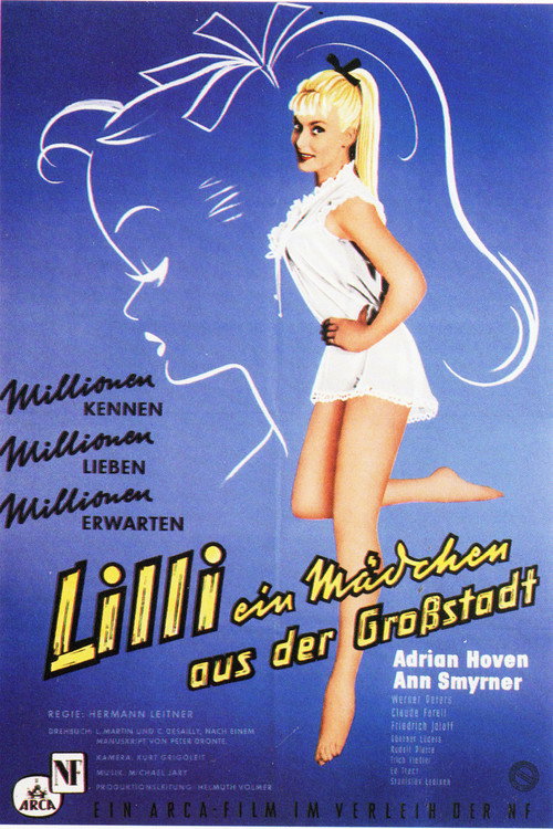 Lilli, a Girl from the Big City Poster