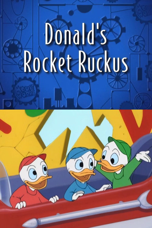 Donald's Rocket Ruckus Poster