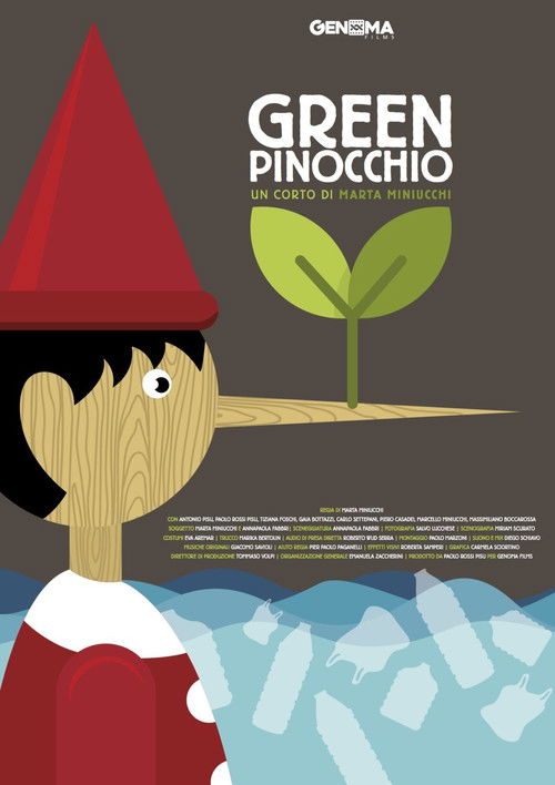 Green Pinocchio Poster