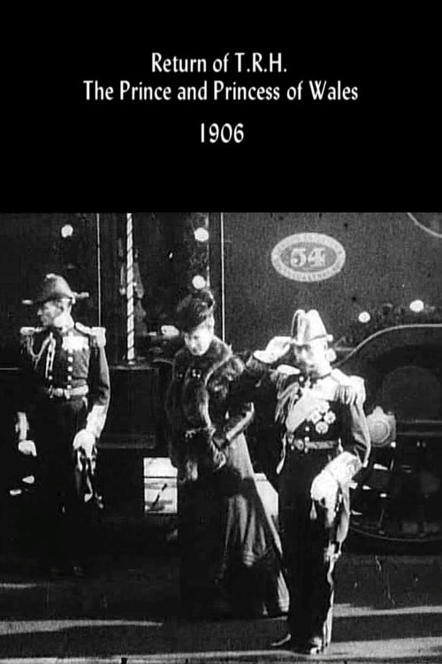 Return of T.R.H. the Prince and Princess of Wales Poster