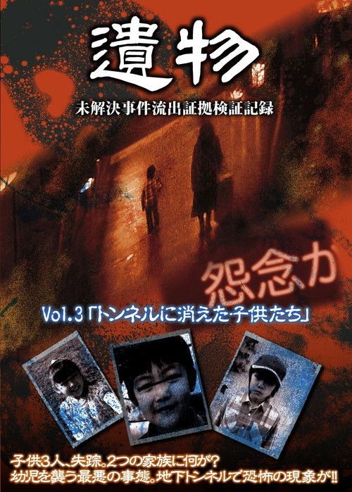 Unsolved Case Outflow Evidence Verification Record VOL.3 - Children Disappeared in Tunnel Poster