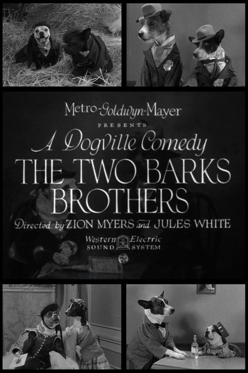 The Two Barks Brothers Poster