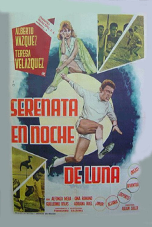Serenata en noche de luna Poster
