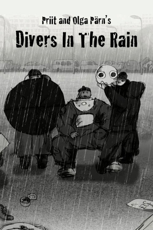 Divers in the Rain Poster