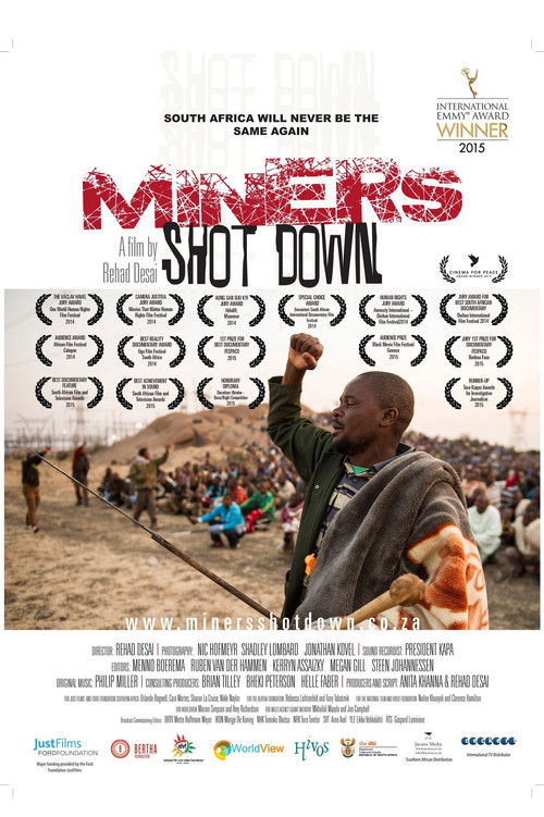 Miners Shot Down Poster