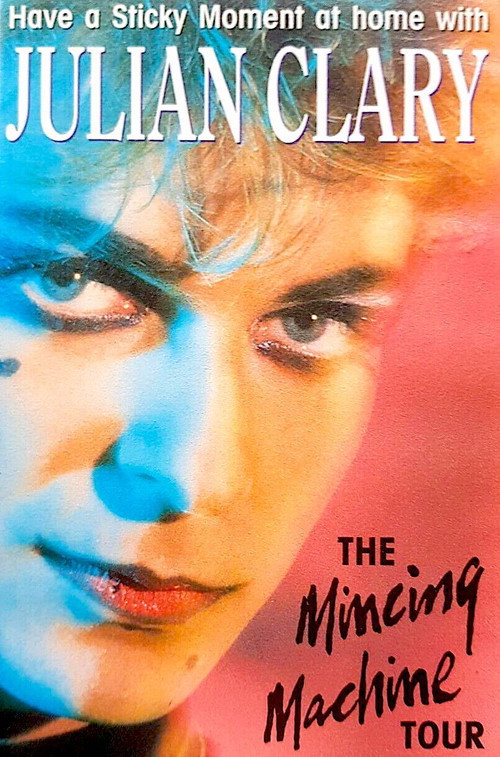 Julian Clary: The Mincing Machine Tour Poster