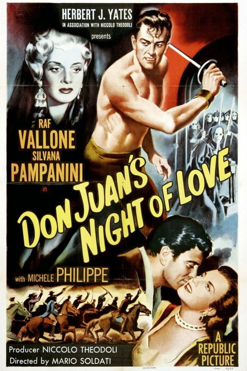 Don Juan's Night of Love Poster