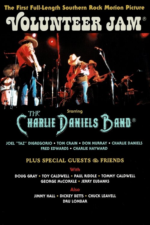 The Charlie Daniels Band:  Volunteer Jam 1975 Poster