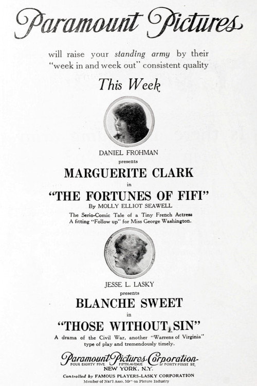 The Fortunes of Fifi Poster