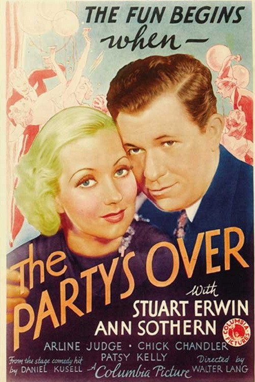 The Party's Over Poster