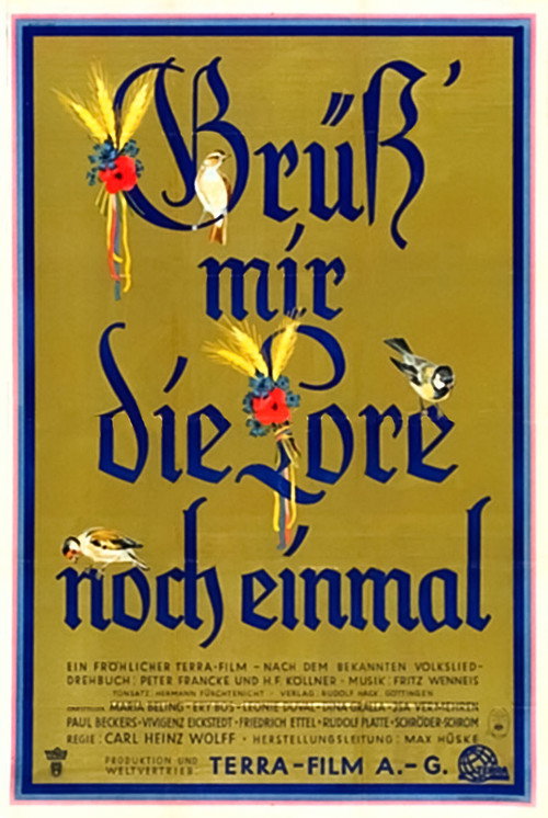 Grüß' mir die Lore noch einmal Poster