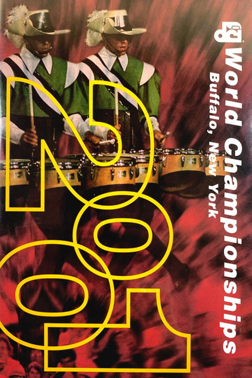 2001 DCI World Championships Poster