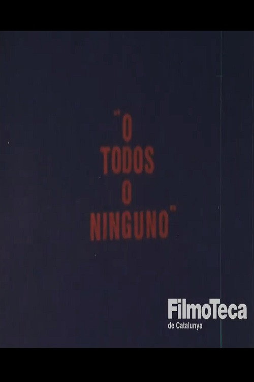 O todos o ninguno Poster
