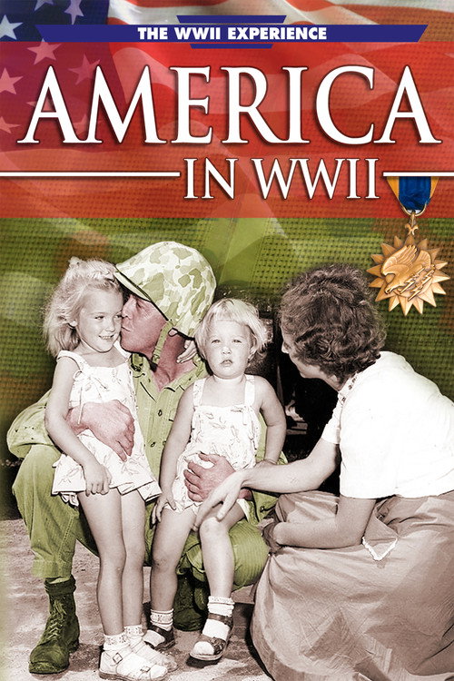 America in World War II Poster