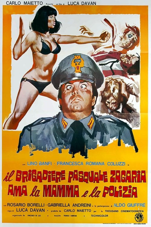 Il brigadiere Pasquale Zagaria ama la mamma e la polizia Poster