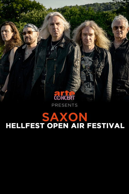 Saxon - Hellfest 2024 Poster
