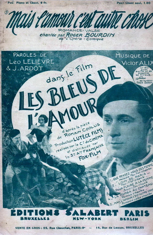 Les Bleus de l'amour Poster