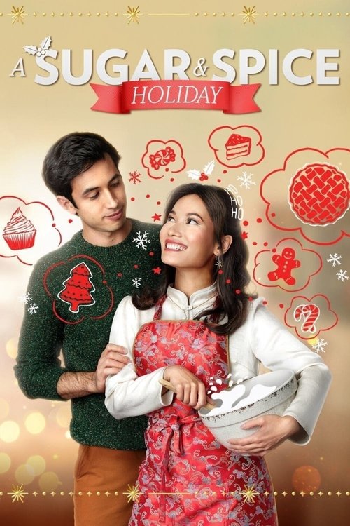 A Sugar & Spice Holiday Poster