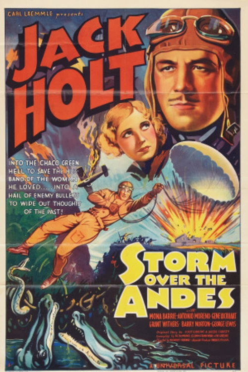 Storm Over the Andes Poster