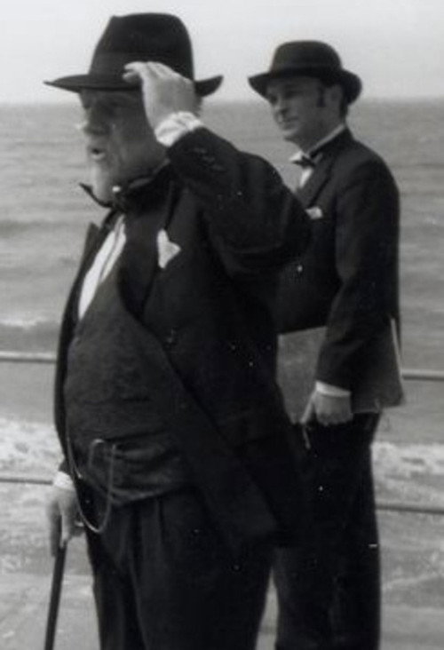 James Ensor in Oostende, ca. 1920 Poster