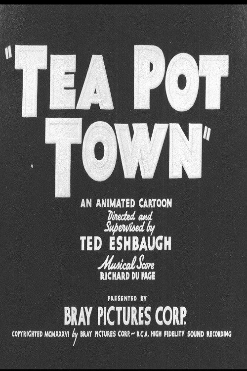 Tea Pot Town Poster