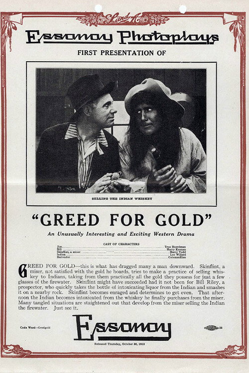 Greed for Gold Poster