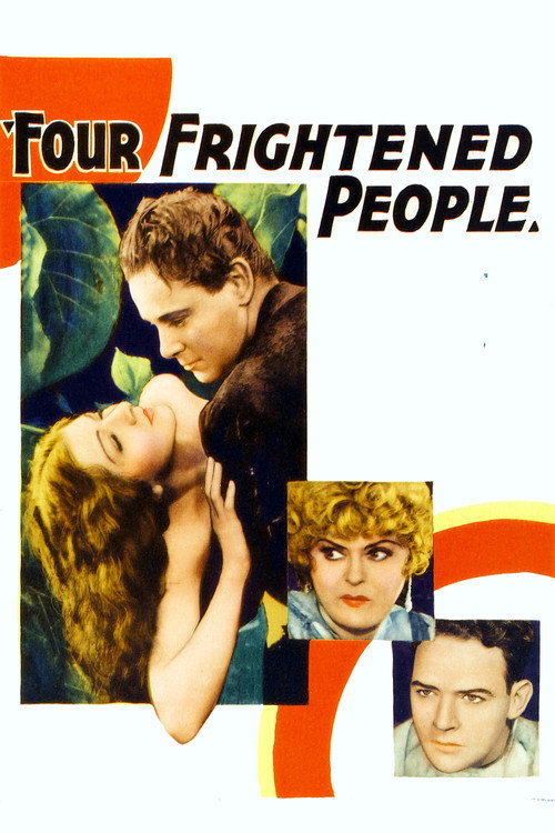 Four Frightened People Poster